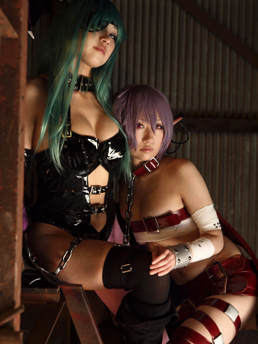 [Cosplay] sm女王乐趣 Darkstalkers Morrigan & Lilith